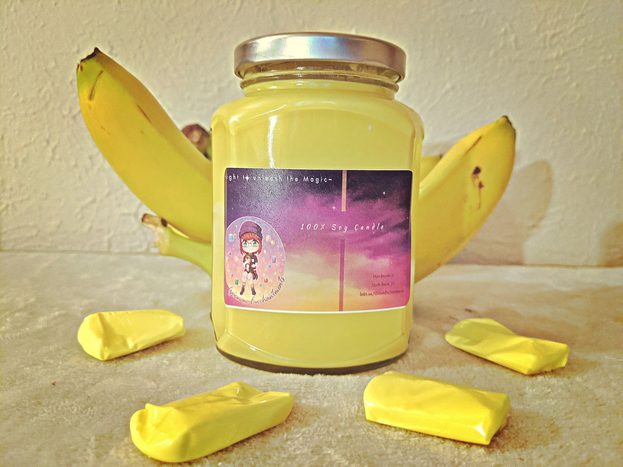 Banana Taffy Candle