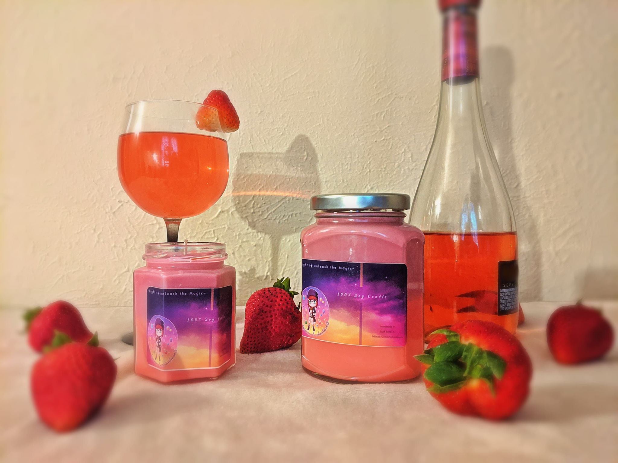 Strawberry Wine Candle