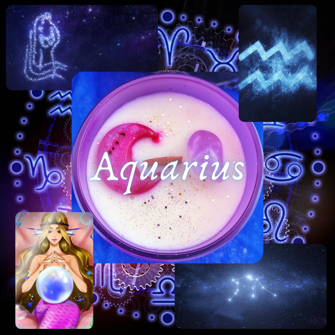 Zodiac Candle: Aquarius